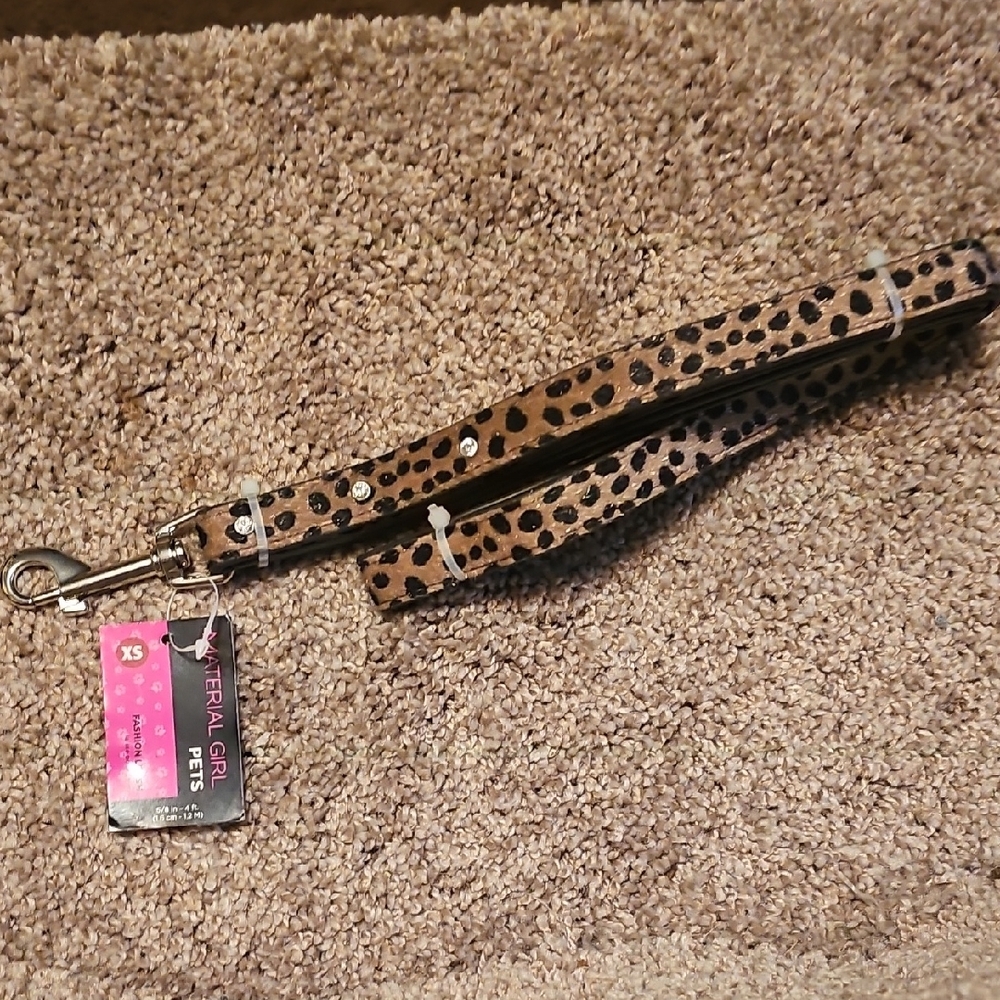 Leopard Print Dog Leash